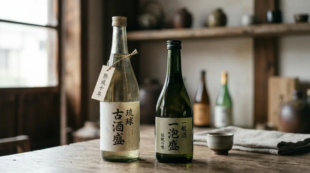 泡盛の選び方｜一般酒と古酒(クース)