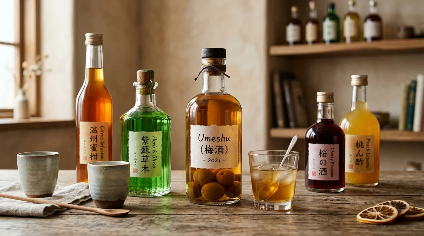 リキュール・梅酒・混成酒とは｜種類と楽しみ方の基礎