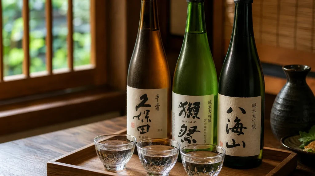 日本酒の飲み比べの楽しみ方