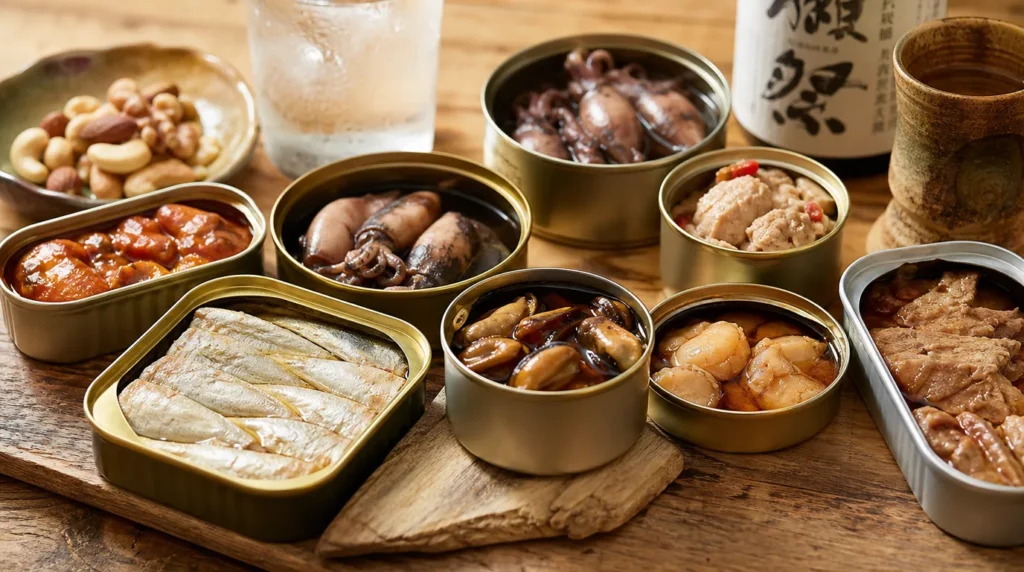 缶詰おつまみ大全｜種類別に合う酒とアレンジ