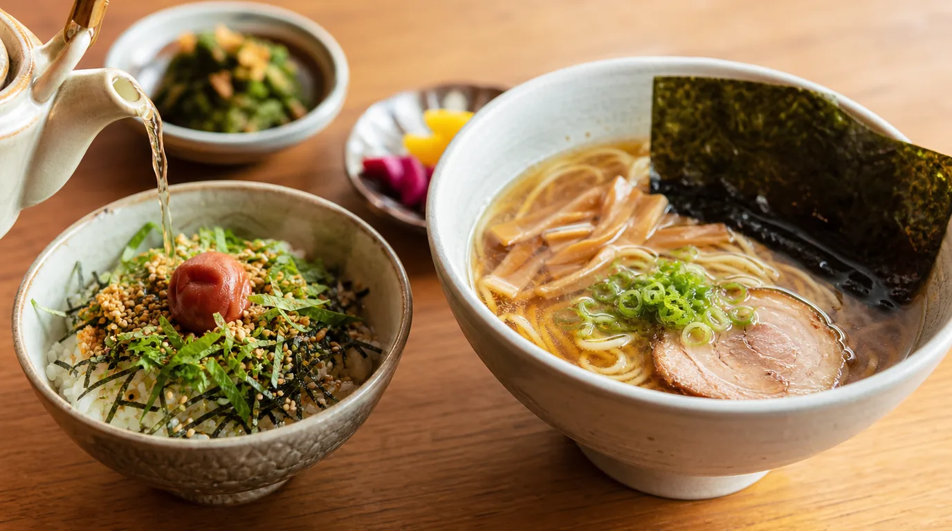 締めの一品|ご飯・麺と最後の一杯