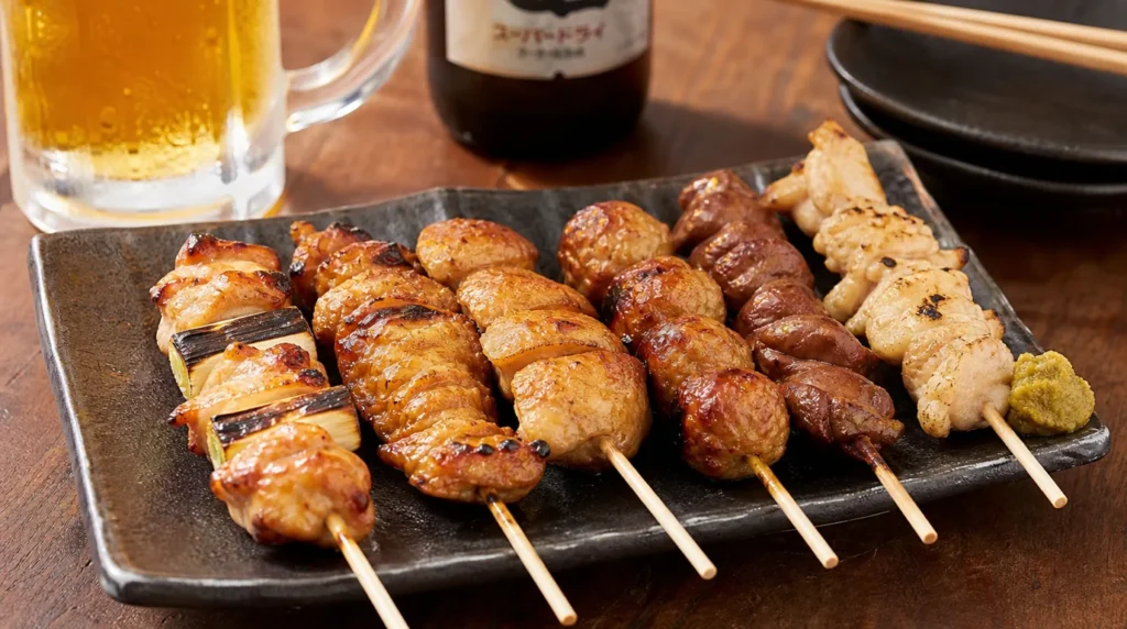 焼き鳥×お酒｜タレ・塩と部位別の合わせ