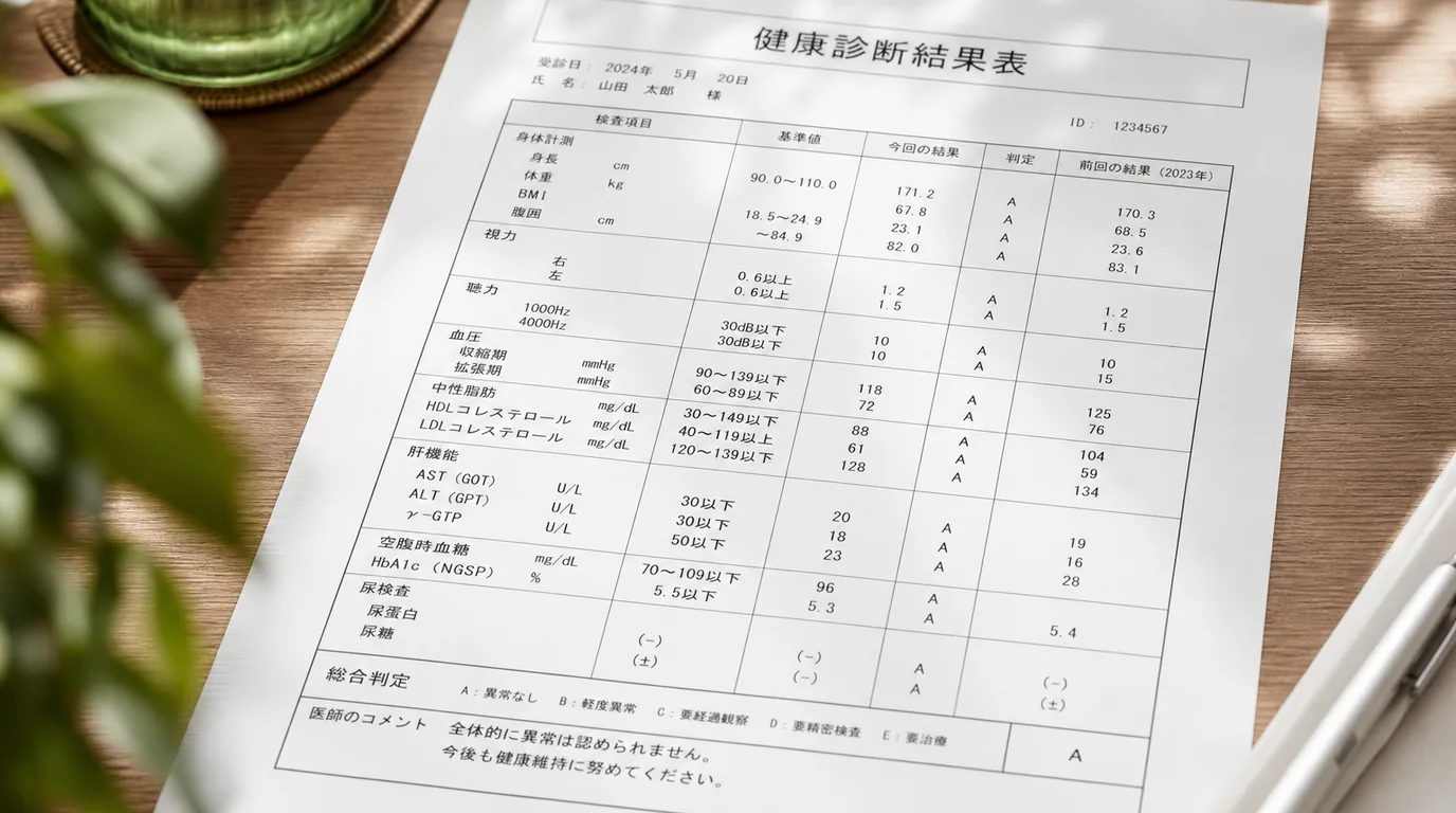 健康診断・γ-GTPと飲酒｜数値の見方と目安