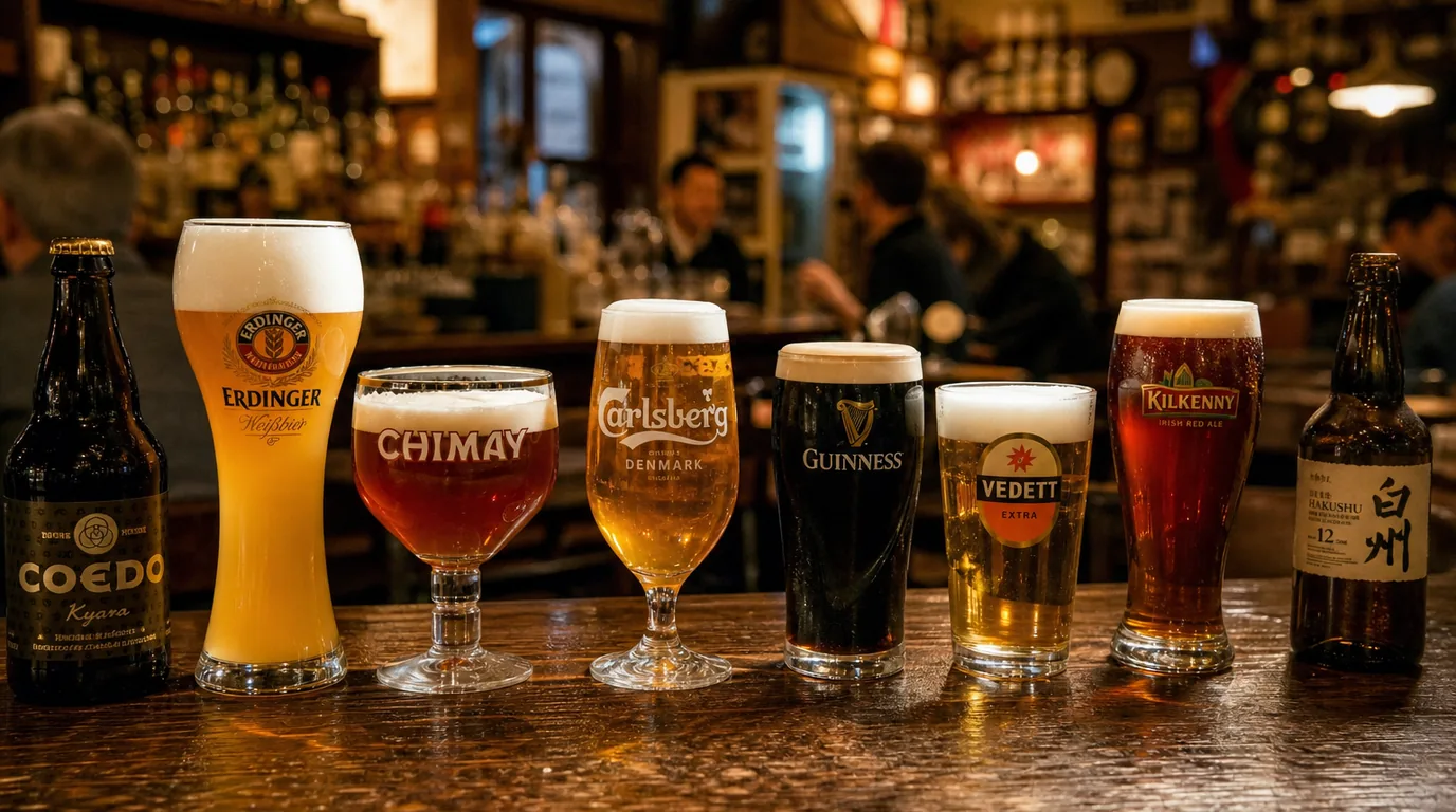 世界のビール産地・文化マップ