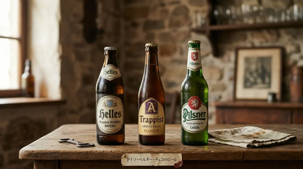 ドイツ・ベルギー・チェコのビール文化