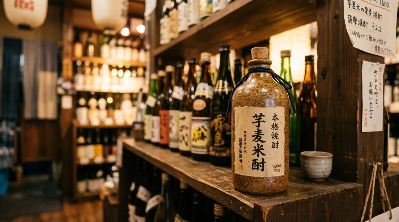 焼酎の選び方|芋・麦・米の違いで選ぶ