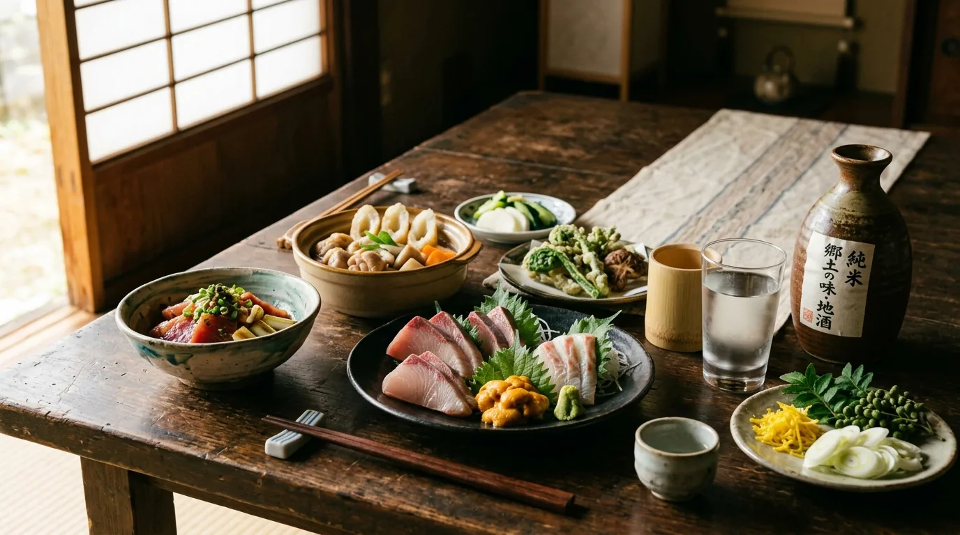 地酒×地域の名物つまみ|風土で楽しむ組み合わせ