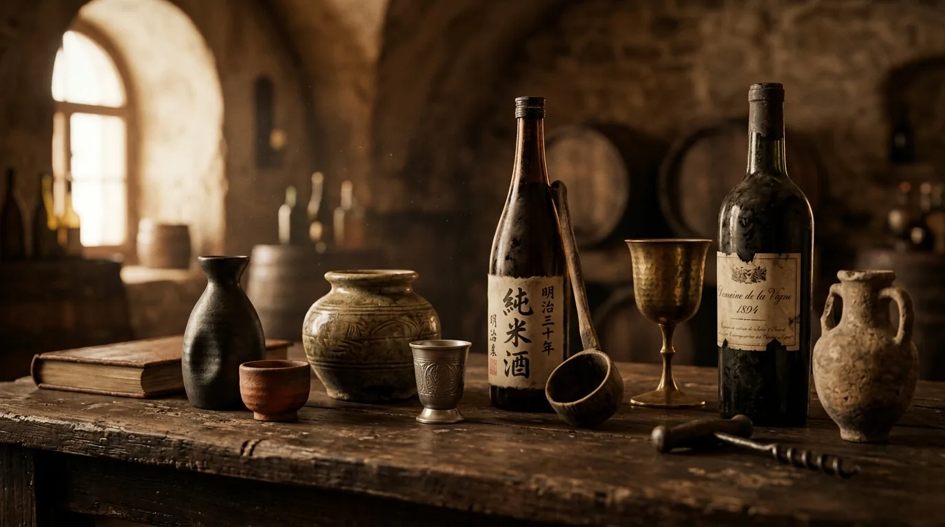 お酒の文化と歴史ガイド|世界と日本の酒の起源・産地・伝統