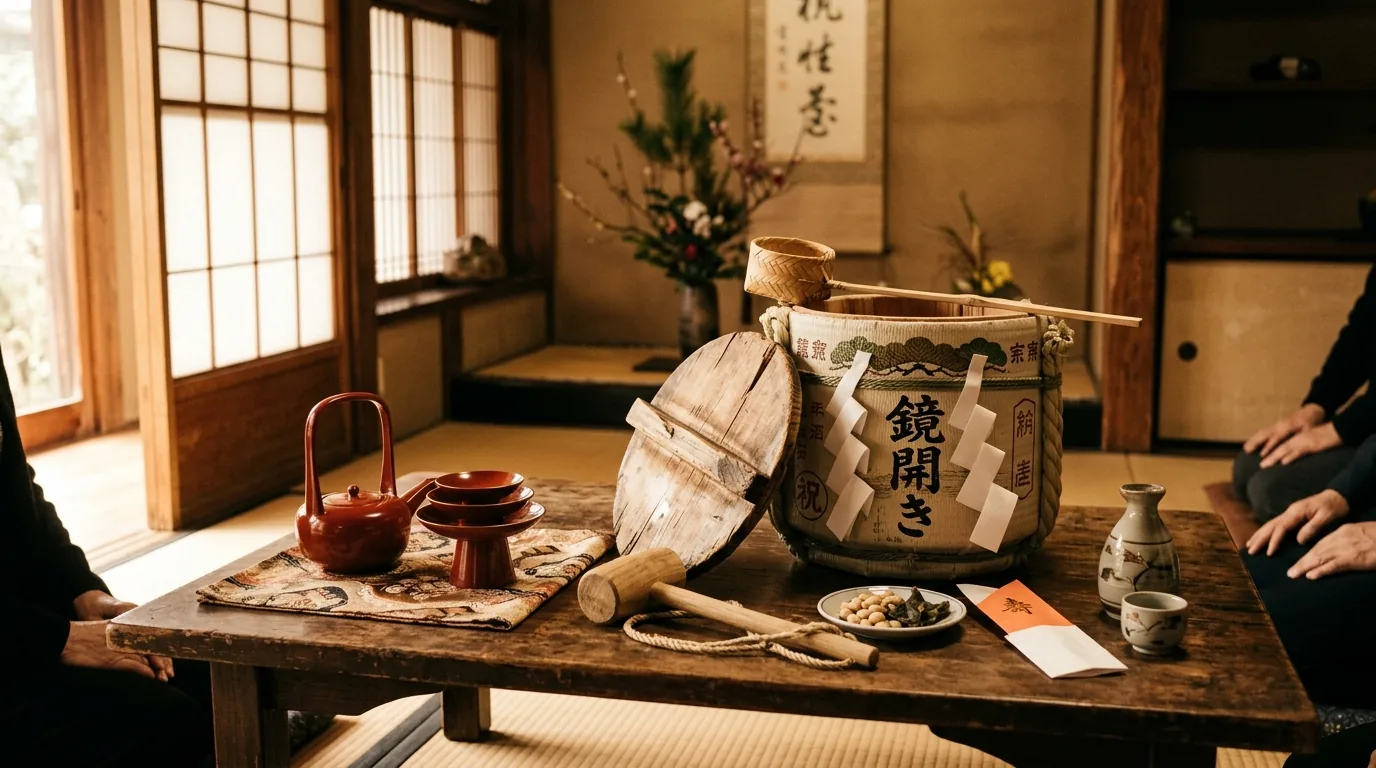 お酒にまつわる年中行事・風習|屠蘇・鏡開き・お神酒