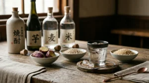 焼酎とは｜甲類・乙類(本格焼酎)の違いと原料の基礎